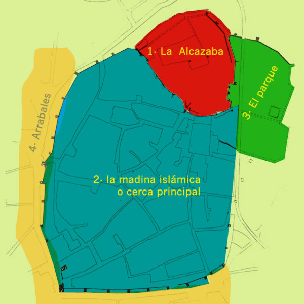 Mapa recinto amurallado